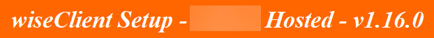 wiseClient setup Hosted.jpg